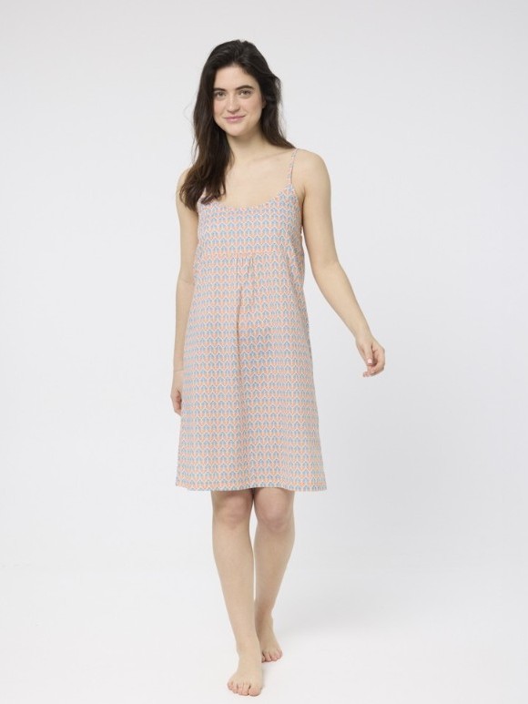 Camicia da notte donna cotone biologico Kamson Palmas