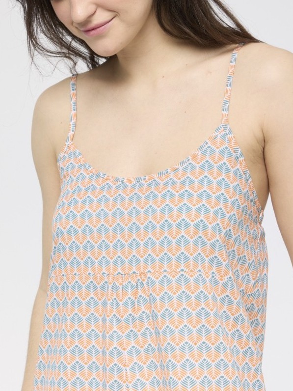 Camicia da notte donna cotone biologico Kamson Palmas
