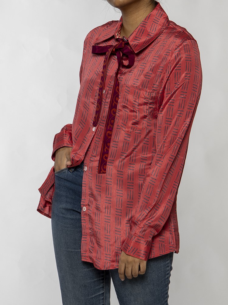 Camicia donna fantasia in Sari Oxfam