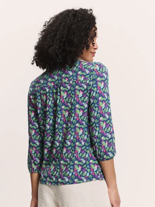 Camicia donna fantasia Tropical jersey Kaaty