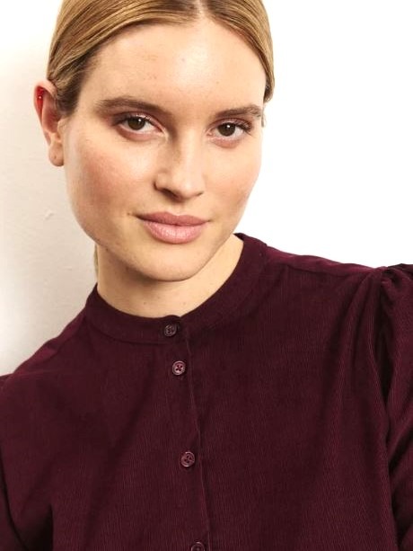 Camicia donna vellutino Anitaa Wine