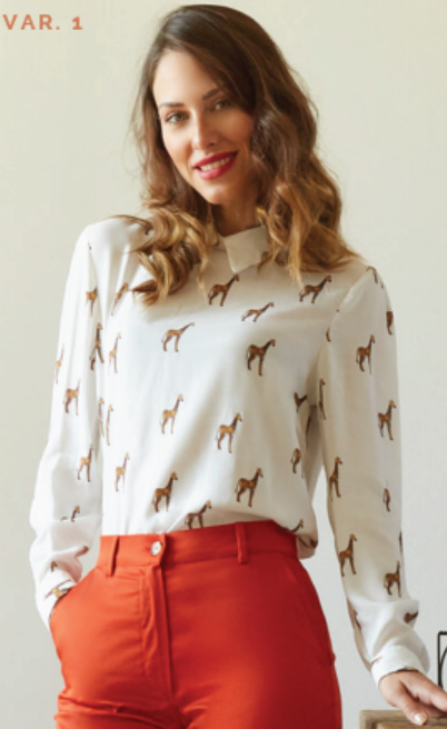 Camicia  PORTOFINO - fantasia giraffa, per il colore guardare altra foto