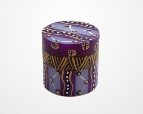 Candela dipinta a mano Kabisa cm7x7