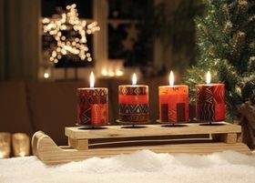 Candele per l'avvento