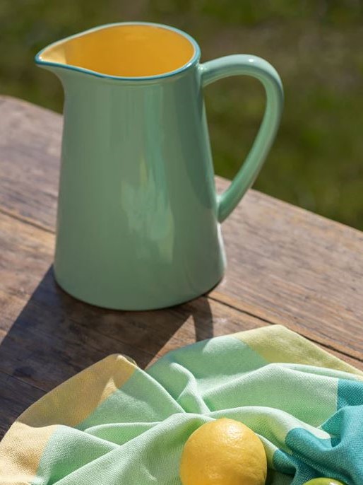 Caraffa in ceramica CANDY verde
