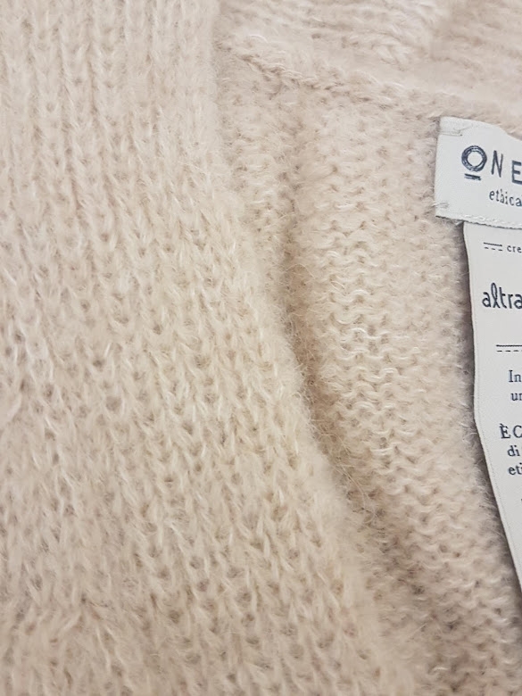 Cardigan OnEarth dettaglio