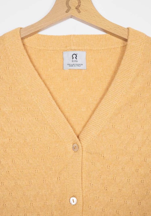 Cardigan donna cotone Rifò