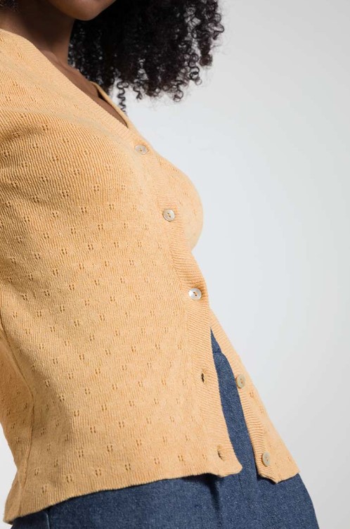 Cardigan donna cotone Rifò