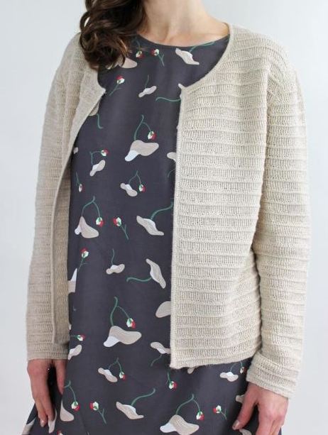 Cardigan in lana donna, alpaca fatto a mano Aurora