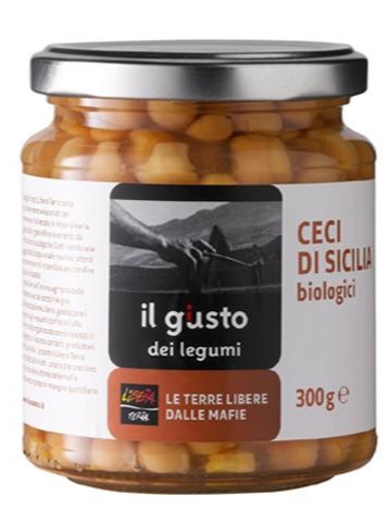 Ceci di Sicilia lessati biologici Libera Terra