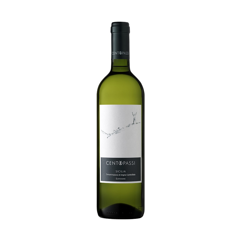 Vino Bianco Centopassi Sicilia Bio Libera Terra