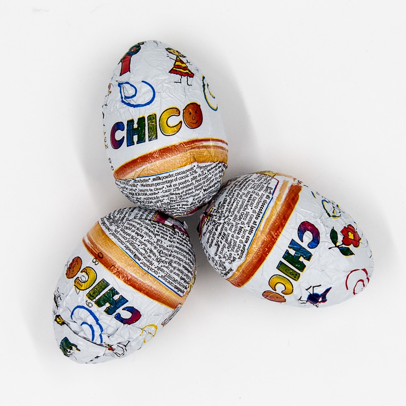 Ovetto con sorpresa al cioccolato al latte Chico