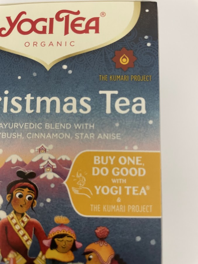 Christmas Tea, Infuso di Natale Yogi Tea in bustine