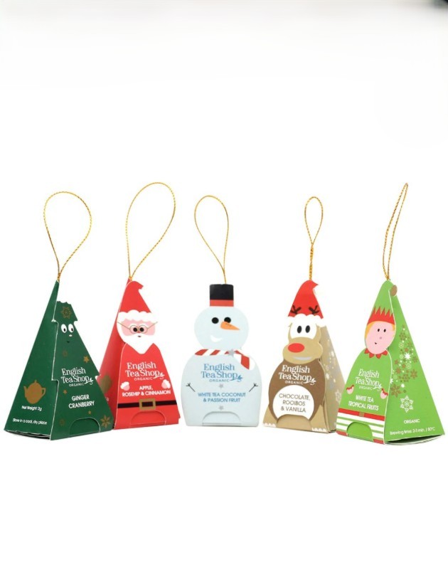 Tisane CHRISTMAS CARACTERS da appendere English Tea Shop