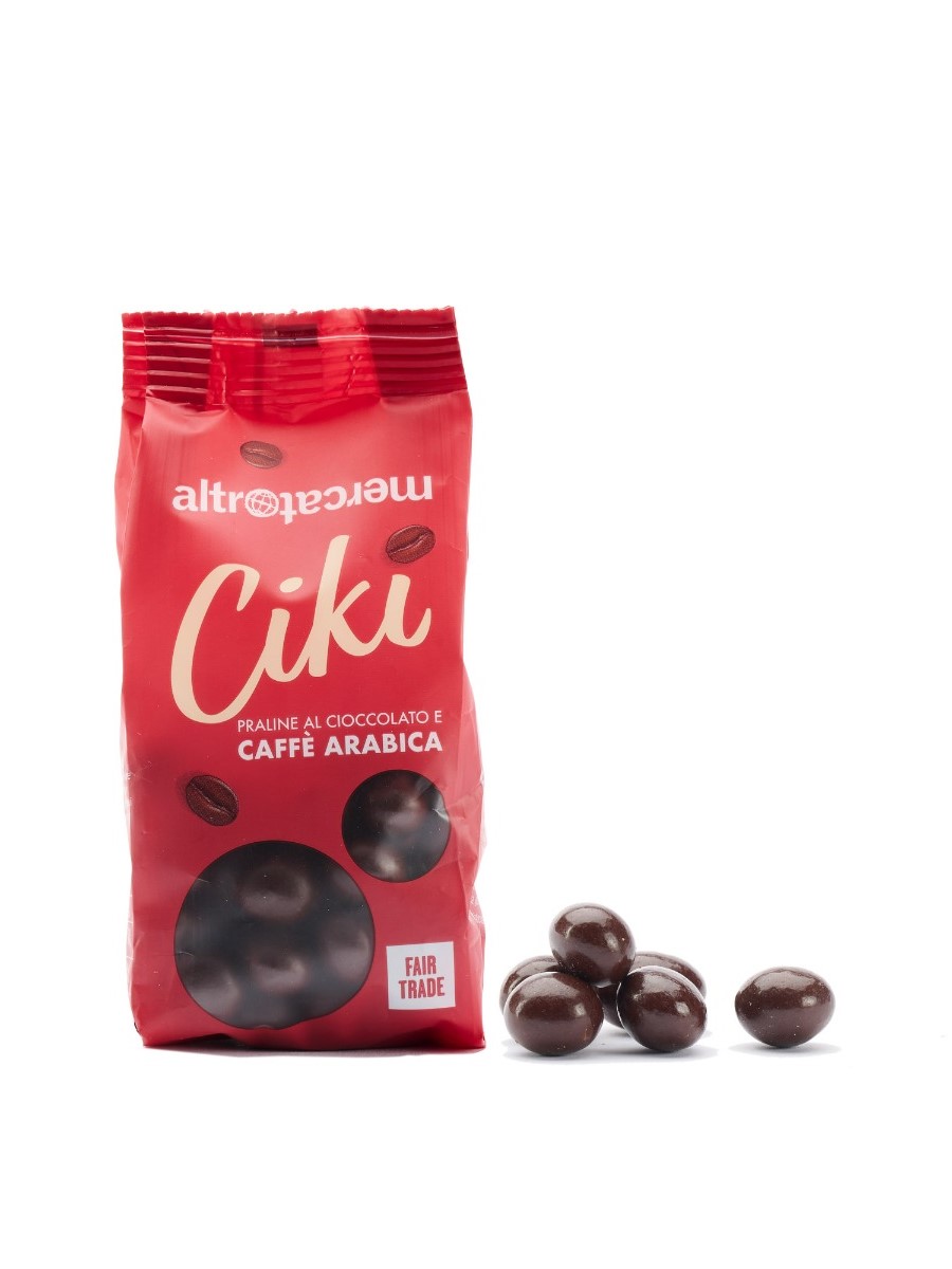 Ciki chicchi di caffè ricoperti al cioccolato