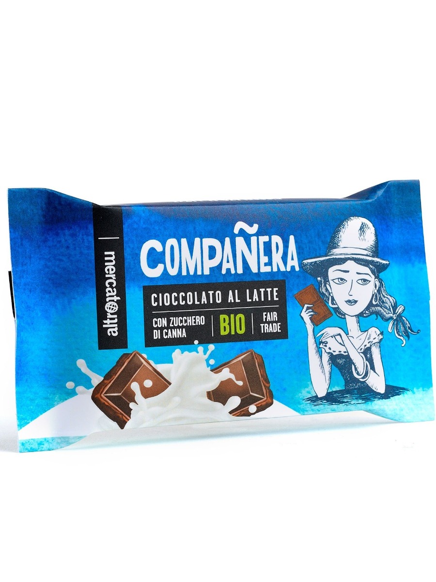 Cioccolato al latte Bio Companera - Altromercato