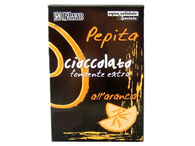 Cioccolato fondente all'arancia