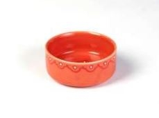 Ciotola media TRAMONTO rosso/arancio in ceramica - Mediterraneo