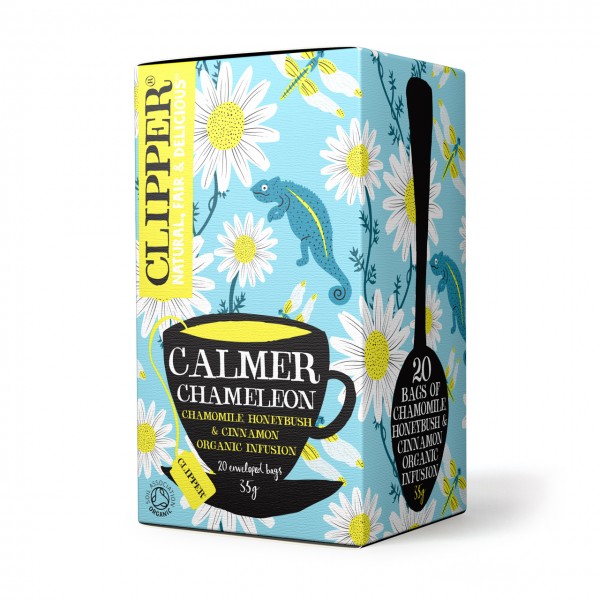 Infuso Calmer Cameleon 20 filtri CLIPPER - camomilla e honeybush