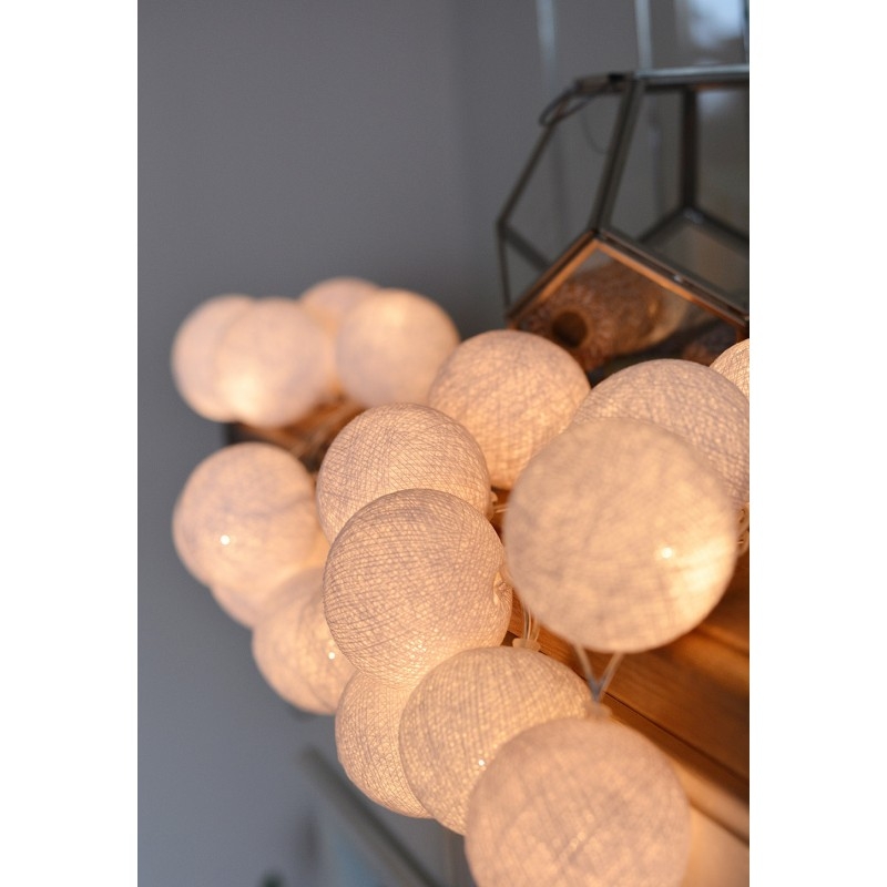 ghirlande luminose bianche cobo