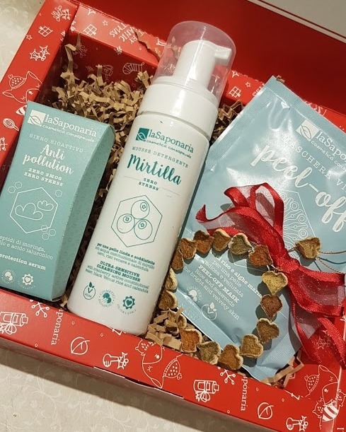 Cofanetto LaSaponaria viso luminoso Idea regalo Natale