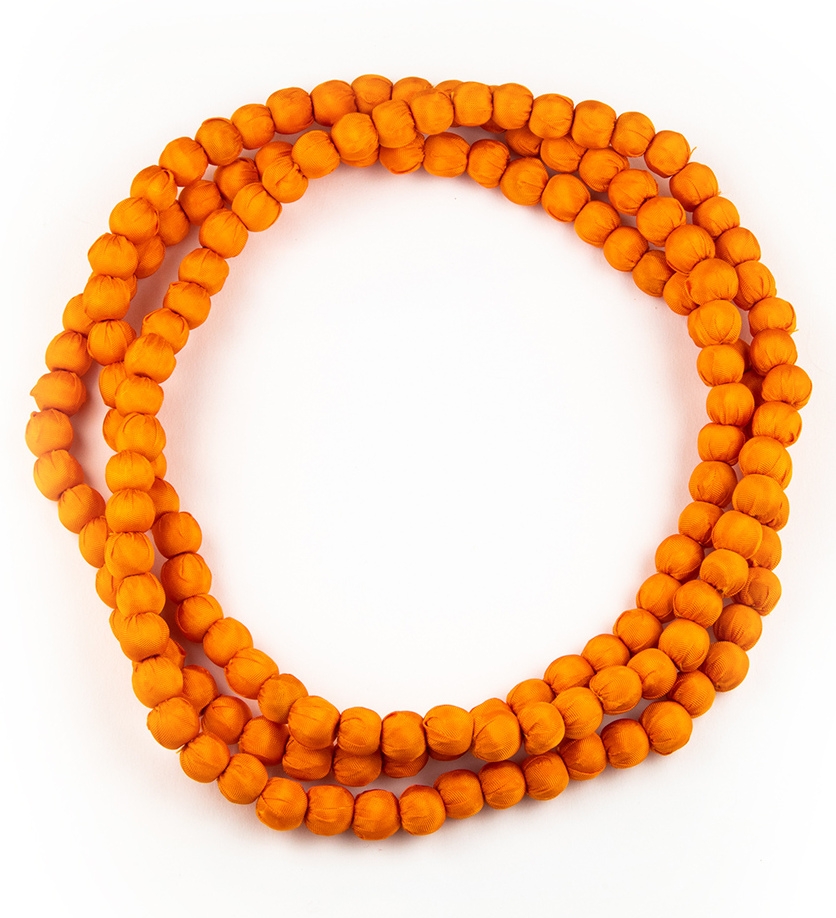 Collana in seta Doan Arancione