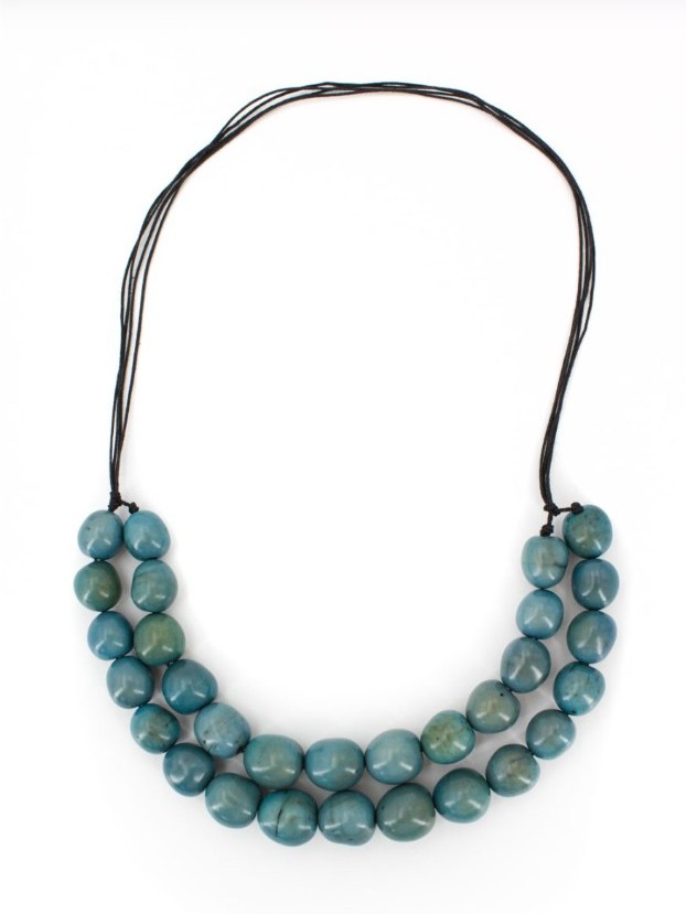 Collana con perle Blu di Chicon Consuelo