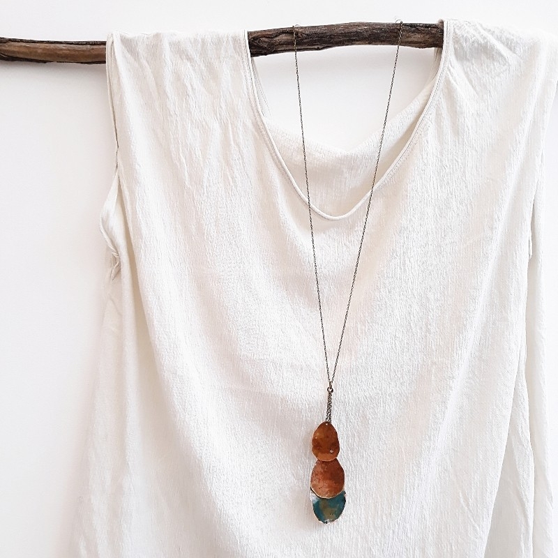 Collana indossata