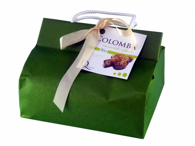 Colomba con gocce di cioccolato e pera - Biologica - 700gr di Libero Mondo