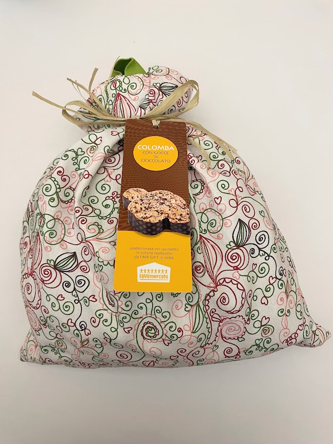 Colomba pasquale, al cioccolato equo solidale