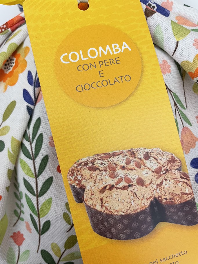 Colomba pasquale cioccolato e pera Artigianale e Solidale