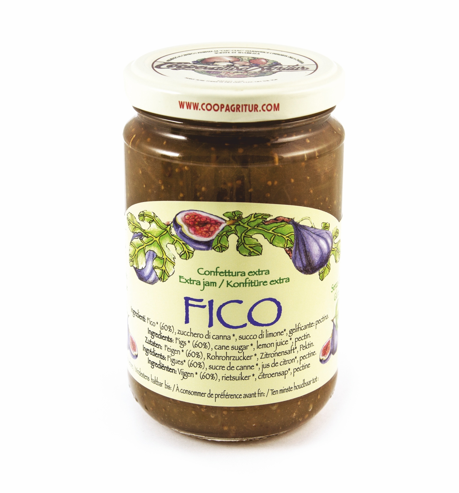 Confettura extra FICO 330gr BIO COOPERATIVA AGRITUR