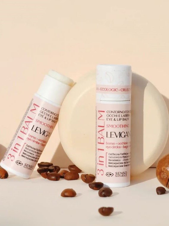 Contorno occhi e labbra RIMPOLPANTE alla caffeina. Senso Naturale
