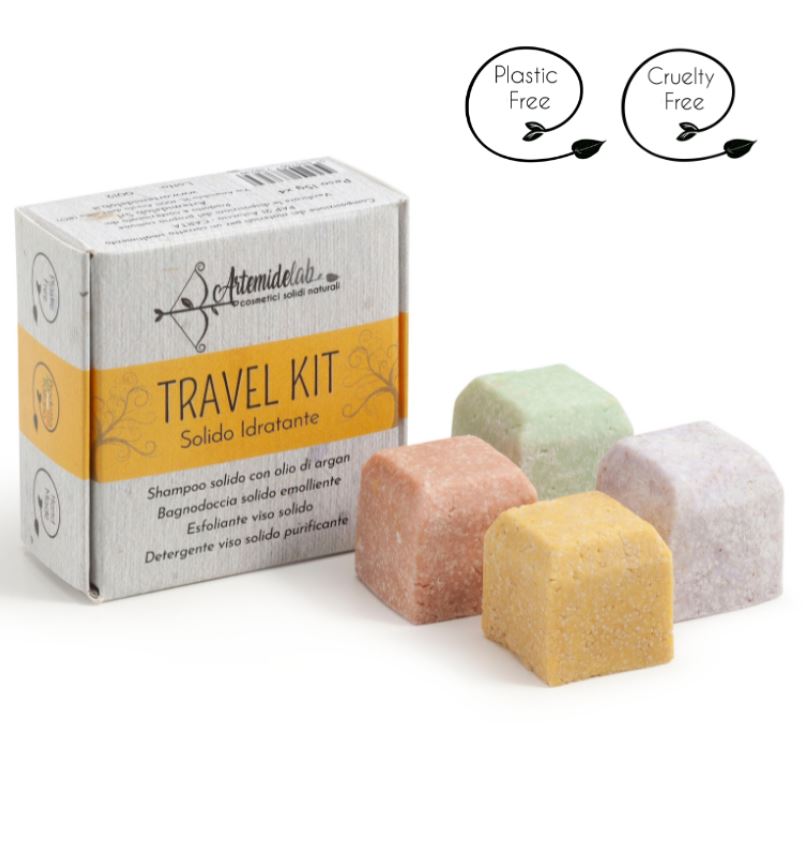 Cosmetici solidi, Travel kit Artemidelab