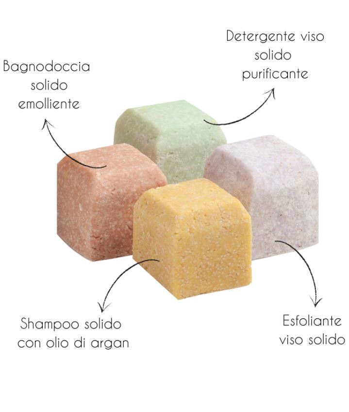 Cosmetici solidi, Travel kit Artemidelab