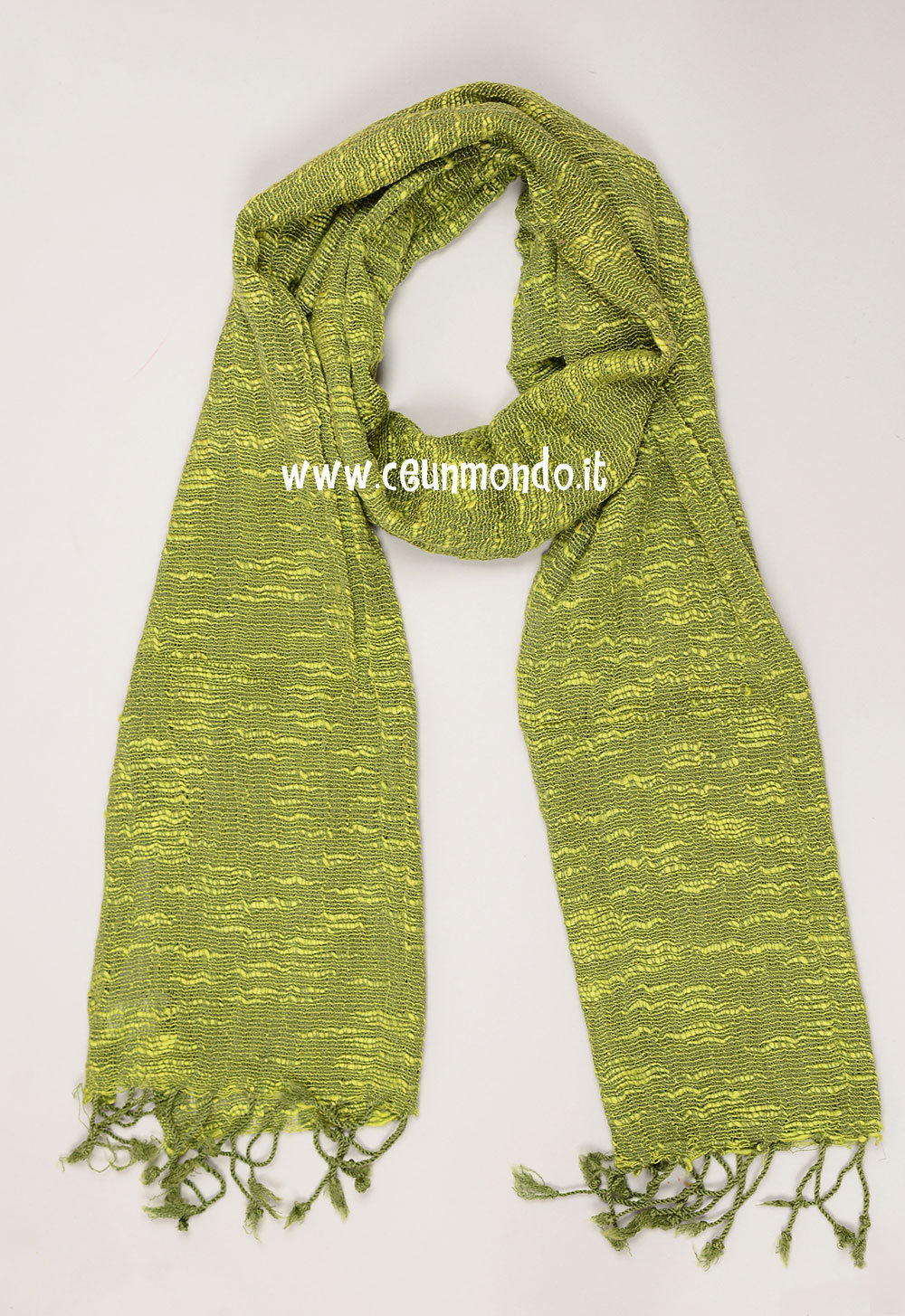 Sciarpa 100% cotone TOAN Tinta Unita Herbal Garden