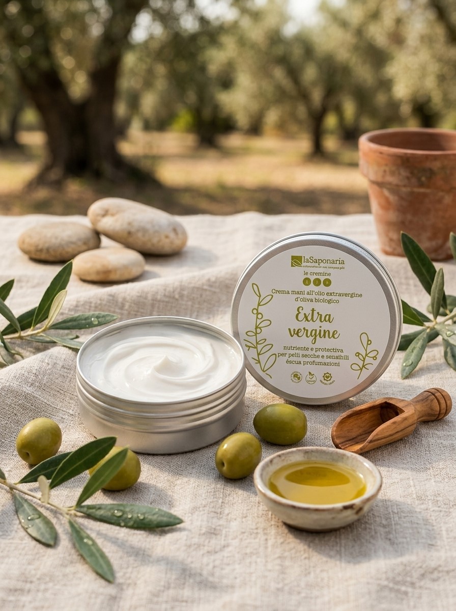 crema mani extravergine La Saponaria