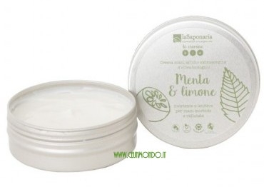 Crema mani La Saponaria menta e Limone