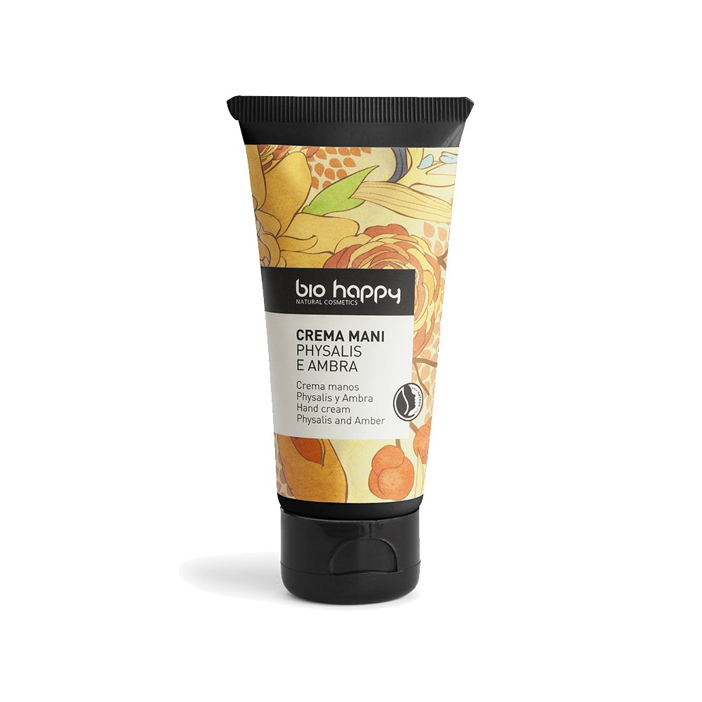 Crema mani Physalis e Ambra 50ml - Bio Happy