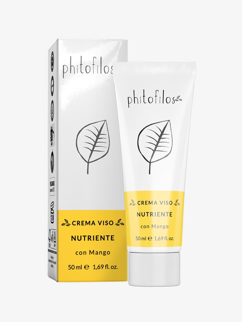 Crema viso Nutriente con Mango Ecobio Skincare  - PHITOFILOS 