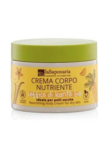Crema corpo nutriente Soffice di Karitè La Saponaria