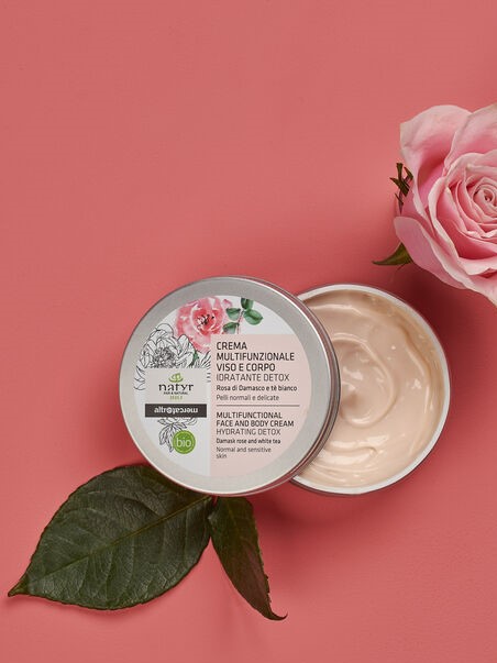 Crema corpo DETOX Rosa di Damasco Multifunzione