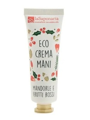 Crema mani mandorle e frutti rossi La Saponaria