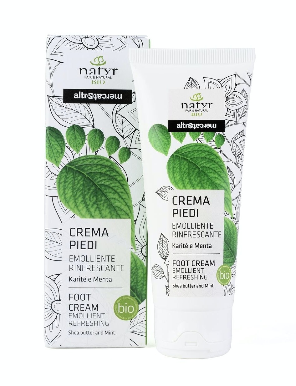 Crema Piedi rinfrescante ed emolliente BIO - Natyr