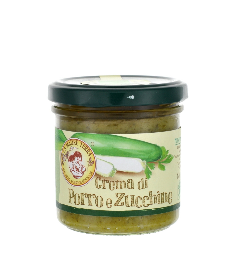 Crema di porro e zucchine BIO 140gr
