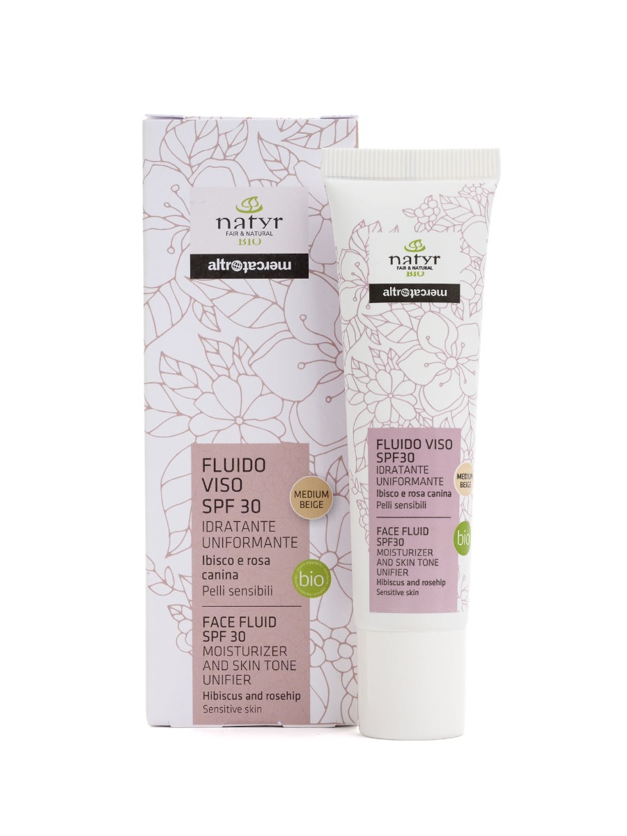 Crema viso colorata SPF 30 Coprente e protettiva