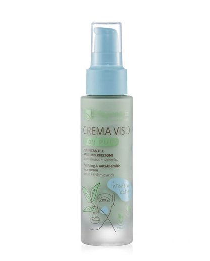 Crema viso purificante e anti imperfezioni con acido azelaico - La Saponaria