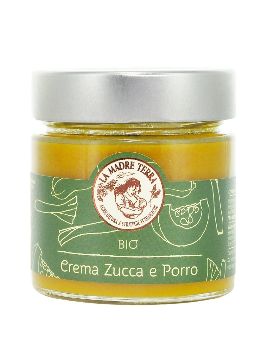 Crema di zucca e porro, La Madre Terra, biologica