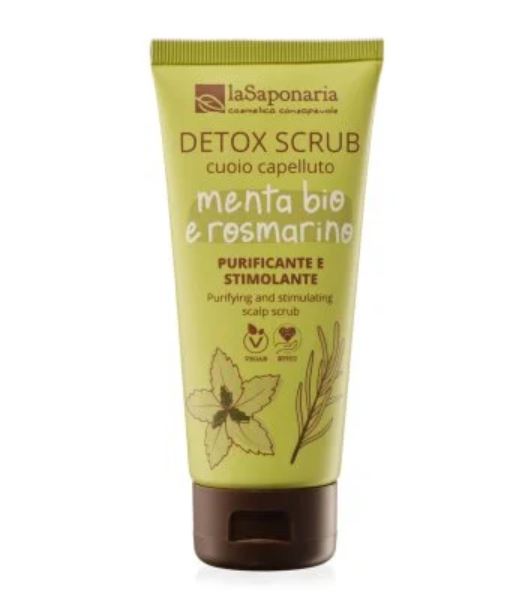 Scrub Detox cuoio capelluto La Saponaria.