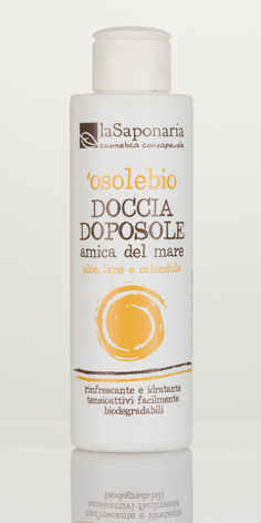 Doccia doposole amica del mare